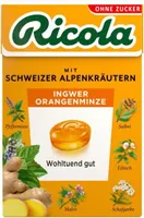 Ricola o.Z.Box Ingwer Orangenminze Bonbons 50 g