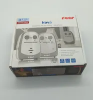 Reer Nova Babyphone vom Erfinder der Babyphone, mit Lautstärke-Regulierung und optischer Geräusch-Anzeige, 450m Reichweite 50140 weiß