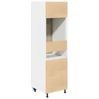vidaXL Szafka wisząca chłodnicza dąb sonoma 60x57x207 cm materiał drewnopochodny
