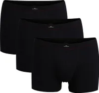 GÖTZBURG Herren Pants, Baumwolle Single Jersey, schwarz, uni, 3er Pack Größe: 8