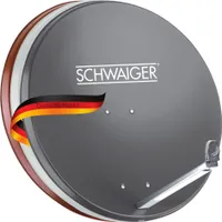Schwaiger Sat Spiegel 85cm, Alu Anthrazit
