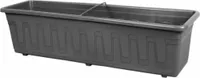 Truhlík GARDEN plastový antracitový s dezénem 60cm