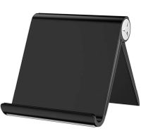 Handyständer für Tisch, Verstellbarer Handy Halterung Schreibtisch, Faltbare Handy Ständer Handyhalter Tablet Ständer für iPhone iPad Tablet 4 -7,9 Zoll Smartphones (Schwarz)