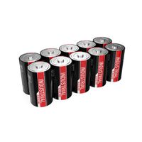 ANSMANN Mono D LR20 Alkaline Industrial Batterie Industriebatterie 10er Pack