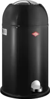 WESCO Tretabfalleimer 184631-62 KICKMASTER in SCHWARZ mit 33 Liter Volumen / Abfallsammler / Mülleimer