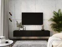 Minio, TV-Schrank, Lowboard, 180cm, hängend,