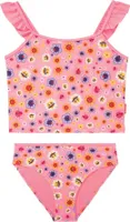 Kleinkinder Tankini Bikini Badeanzug Mädchen Schwimmen Set Kinder Rosa 110/116