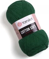 YarnArt Baumwolle Soft 52 Grün - 55% Baumwolle, 45%.Polyacryl, 600m/100g, Lace-Qualität