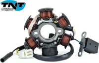 Lichtmaschine (Zündung) TNT, inkl. Stator, Grundplatte für Peugeot Liegend