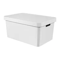 Curver Box INFINITY 45L mit Deckel, weiß, 54.5 x 37 x 25 cm, 233753