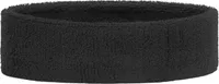 Frottee Stirnband für Sport und Freizeit black, Gr. one size