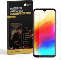 2x Panzerfolie für Xiaomi Redmi Note 7 ANTI-SCHOCK Displayschutzfolie HD KLAR