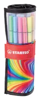 STABILO Fasermaler Pen 68 25er Rollerset ARTY Edition