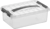 sunware Q-line Aufbewahrungsbox 4,0 l transparent 30,0 x 20,0 x 10,0 cm