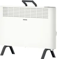 STIEBEL ELTRON neue Elektroheizung engergiesparend, Standgerät CNS 2000 Plus LCD move, 2 kW für ca. 25 m², LC-Display, Wochentimer, Weiß