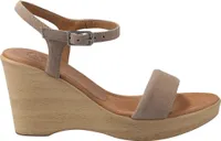 Unisa Sandalette RITA, Rauleder, Beige, Damen