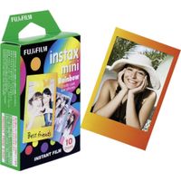 Fujifilm Instax Mini Rainbow Instant Film Množství 10, 86 x 54 mm