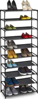 relaxdays shoe rack plug-in system 10 úrovní