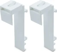 Doppelrollo Klemmfix ohne Bohren Klemmträger Befestigung Halterung Fenstermontage Türmontage Ersatzteil 4 Stück