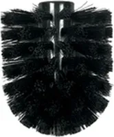 Spirella WC Bürste Ersatz Bürstenkopf (ØxH): 8,3 x 10 cm schwarz passend zu den Serien Darwin, Atlanta, Etna, Lemon, Level, Max Light Porzellan, Mero, Opera, Quadro, Retro, Sun&Moon, Sydney, Malibu
