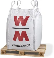 feuergetrockneter Rasensand 0,2-2mm | Quarzsand zum Rasensand | Rasensand für Tropdressing und Aerifizieren | (1000 kg)