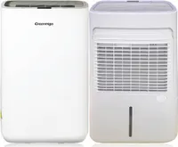 Greenmigo Luftentfeuchter 10L/Tag,Elektrisch,Display,Timer,Auto-Modus Raumentfeuchter Lufttrockner