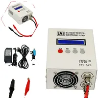 Tester kapacity baterie, nastavení napětí 30 V, vybíjecí proud 20 A, LCD displej,