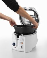Delonghi F 28533 Roto-Fritteuse Weiss