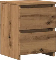Eleganter Möbel Nachttisch Artisan-Eiche 30x30x40 cm Holzwerkstoff - Nachttische & -schränke 3629611