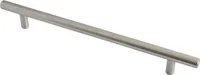 Möbelgriff BA 192mm, Griff massiv Edelstahl, Küchengriff