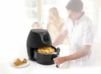 Princess 182050 Family Aerofryer mit Digitaldisplay – Einfach zu reinigen – Fassungsvermögen: 5,2 l