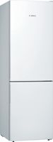 Bosch Serie | 6 Freistehende Kühl-Gefrier-Kombination mit Gefrierbereich unten 186 x 60 cm Weiß KGE36AWCA