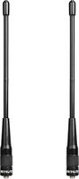 Retevis RHD701 Vysielačková anténa Dvojpásmová VHF/UHF SMA-F s vysokým ziskom Kompatibilná s vysielačkami RT21 RT5R RT5RV RT5 RT7 Baofeng BF-888S UV-5R UV-5RA UV-5RB UV-5RC UV-5RD (2 ks)