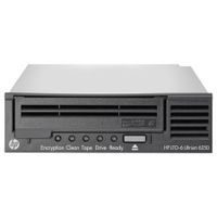 HP StoreEver LTO-6 Ultrium 6250 Internal Tape Drive with (5) LTO-6 Media/TV, 6250 GB, 1.45 Gbit/Sek, 512 MB, 242.1 x 137.9 x 290.1 mm, 2.49 kg, 5,25 Zoll, halbe Bauhöhe