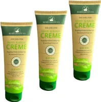 3x125ml Herbamedicus Hand Creme Handcreme Kamille für empfindliche Hände