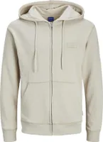 JACK&JONES ORIGINALS JORFADED SWEAT ZIP HOOD Moonbeam M