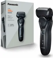 PANASONIC Samogolarka z 3 wibrującymi głowicami golącymi, czarna