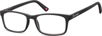 Klassische Lesebrille +1,5 schwarz für SIE & IHN Lesehilfe mit Flexbügel Modell MR73