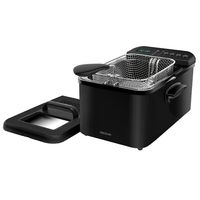 Cecotec Fritteuse mit Öl CleanFry Luxury 4000 Black