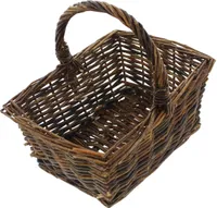 Aufbewahrungskorb Weide braun 35x26x16cm – Flechtkorb