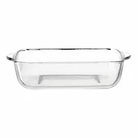 montana: :oven Lasagneform, Auflaufform, Backform, Ofenform, Lasagne Form, Glas, 25 cm x 22 cm, 046934