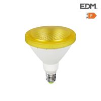 birne par38 led e27 15w 1200lm gelbes licht ip64 ø12x13,8cm edm