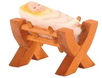 Ostheimer Figur Krippe mit Kind II 2-tlg.