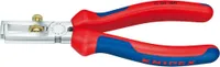 Abisolierzange L.160mm verchr.Mehrkomp.-Hülle m.Öffnungsf.KNIPEX