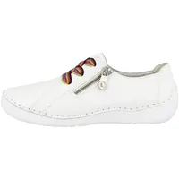 Rieker Komfort Schnürschuhe 52511-14 Damen 362D3532353131 Weiß 36 EU