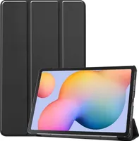 Case2go - Prípad kompatibilný s Samsung Galaxy S6 Lite (2024) / Samsung Galaxy Tab S6 Lite (2022/2020) -  - Koženka Pokryť - čierna