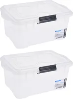 2 x Aufbewahrungsbox 5 Liter Vorratsdose mit Deckel