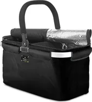 Genius Einkaufskorb Falko in Duo Farben, Einkaufstasche mit Kühlfunktion, Picknickkorb Lunchtasche mit Alu Tragebügel