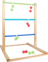 Small Foot Wurfspiel Leitergolf Active 12034 mehrfarbig, Outdoor, Holz