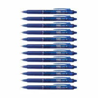 Pilot Pen Frixion Tintenroller Ersatzminen radierbar Pens Stift in  Kompatible Ersatz Zusatz BLS-FR7-L-S3_6(Packung mit 3 Minen - 18) Minen